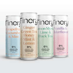 Finery 0% Sparkling Cocktail Mixed Pack