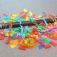 Tissue Paper Confetti Cannon - Rainbow Mix 80cm