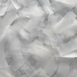 Biodegradable White Confetti Cannon - Easy Clean - 80cm