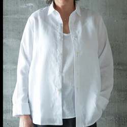 Flaxbloom White Linen Shirt: coming soon!