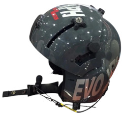 Electrical goods: Evolution XPH Dual Visor Kevlar Helicopter Helmet
