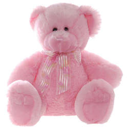 Pink Roly Bear
