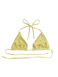 Swimwear: Edie Triangle Bikini Top