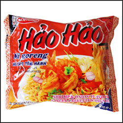 Hao Hao Instant Noodle MI GORENG- (MÃ¬ Háº£o Háº£o XÃ o TÃ´m HÃ nh)