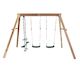 Scout 3-Station Timber Swing Set
