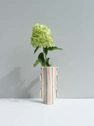 Pink and Green Oscillate Vessel