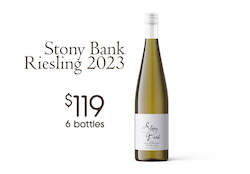 Friends Of Forrest Specials: 2023 Stony Bank Riesling - 6 Bottles