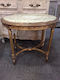 Louis XV1 marble top table/SOLD