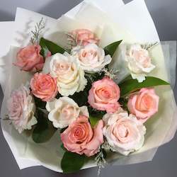 Florist: 12 assorted roses