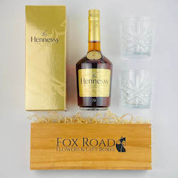 Hennessy Cognac and Tumblers Gift Box