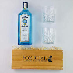 Bombay Sapphire Gin and Tumblers Gift Box