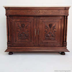 French Furniture: Antique French Sideboard