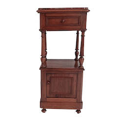 Antique French Fruitwood Sidetable