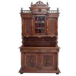 Monumental French Antique Cherrywood Buffet