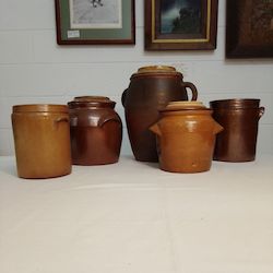 French Antique and Vintage Earthenware