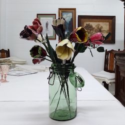 Vintage French Ceramic Flowers - FleurFlex