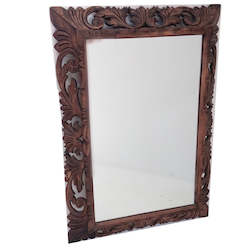 Antique Hand Carved French Mirror