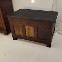 French Furniture: 18th Century Antique French Coffre