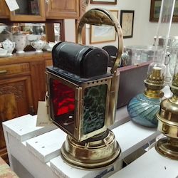 Antique SNCF Railway Signal Lamp