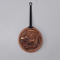 French Decorative Copper Hanging Pan
