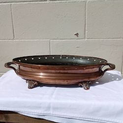 Home Decor: French Copper Food Warmer.