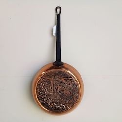 Home Decor: Decorative Hanging French Copper Pan