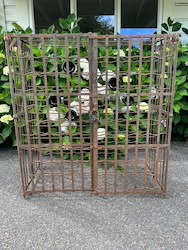 French Metal Industrial Wine cave/Wine Rack - No 40