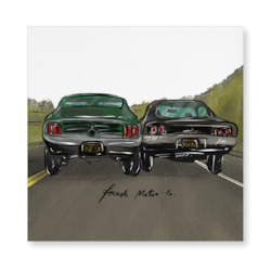 Car accessory: ICON SERIES BULLIT CHASE CANVAS