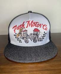 Piston Pete & Bad Knock Rod Trucker Hat