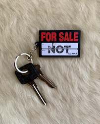 Car accessory: NOT FOR SALE KEYCHAIN
