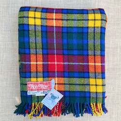Linen - household: BUCHANAN Tartan Rob Roy TRAVEL RUG New Zealand Wool Blanket