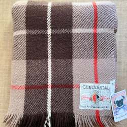 Linen - household: Handwoven Centennial Canterbury TRAVEL RUG New Zealand Wool Blanket
