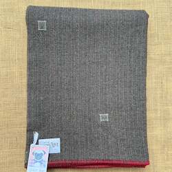 Linen - household: VINTAGE Army Blanket SINGLE New Zealand Wool Blanket