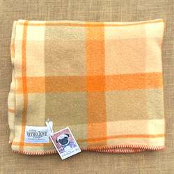 Linen - household: **BARGAIN BLANKET** KNEE RUG/COT Blanket NZ Wool