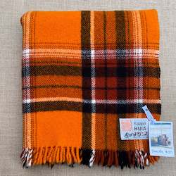 Linen - household: Collectible Kaiapoi Huia TRAVEL RUG Pure New Zealand Wool Blanket.