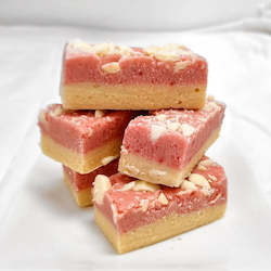 Specialised food: Raspberry White Chocolate Cheesecake Fudge
