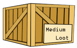 Medium box of loot!