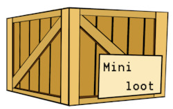 Mini box of loot!