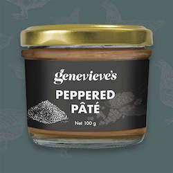 Food dressing: Peppered Pate