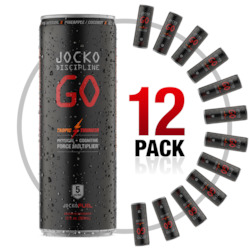 Frontpage: JOCKO DISCIPLINE GO DRINK - TROPIC THUNDER - 12 Pack
