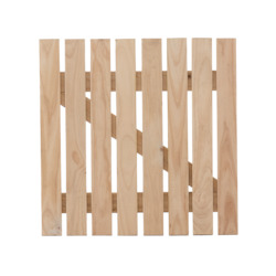 Fencing: Square Top Gates Premade Wooden