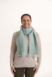 Internet only: Mohair Scarf - Mint