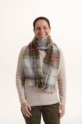 Internet only: Mohair Scarf - Hawea Heather