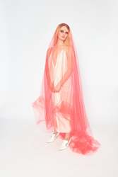 Clothing: Sample Cathedral Veil ~ Miami Pink