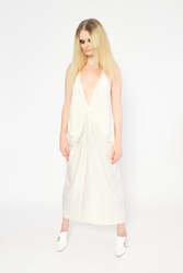 Clothing: Custom Sample | Nirvana Dress ~ Ivory Crepe de Chine