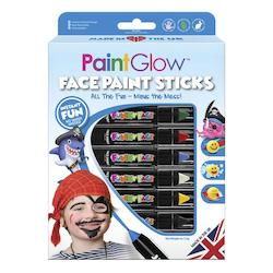 Occupational therapy: Adventure Face Paint Sticks - 6 Pack