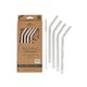 Stainless Steel Straws - 4 Pack