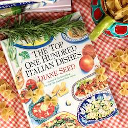 Books Stationery: Top 100 Italian Recipes, Diane Seed, hardcover