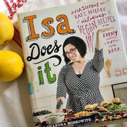 Books Stationery: Isa Does it, vegan cookbook, hardback