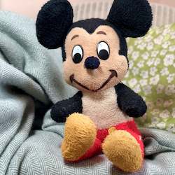 Vintage Mickey Mouse soft toy c.1969 RARE